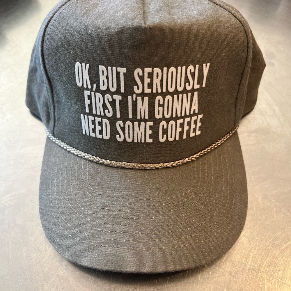 Gray Casual Cap